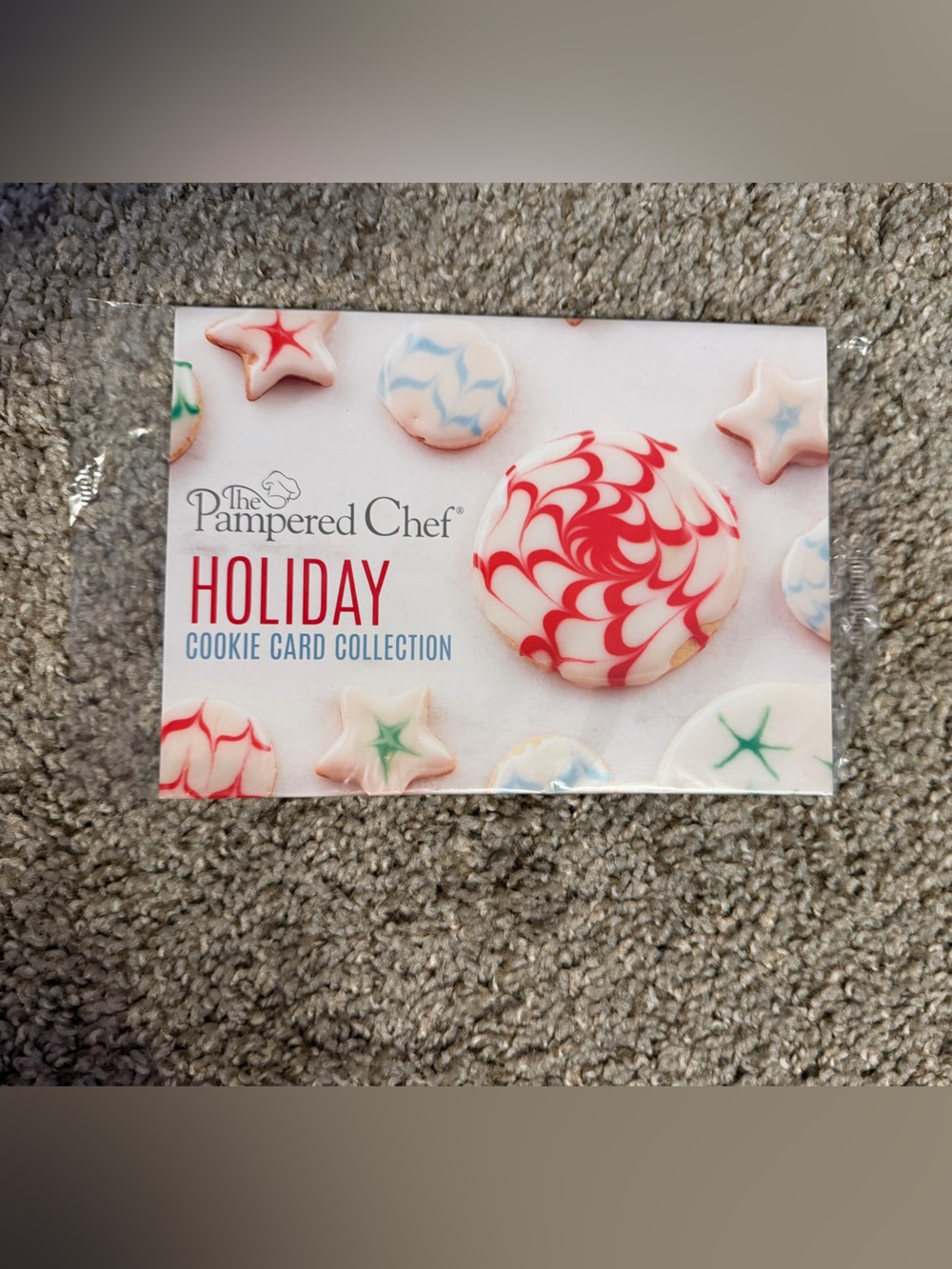 Pampered Chef Holiday Cookie Card Set - UNOPENED 2014 collection